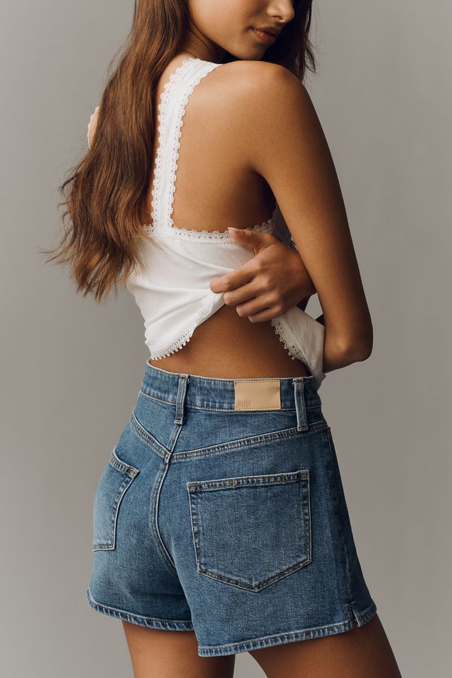 PAIGE Dani Denim Shorts #1
