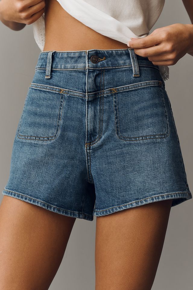 PAIGE Dani Denim Shorts #2