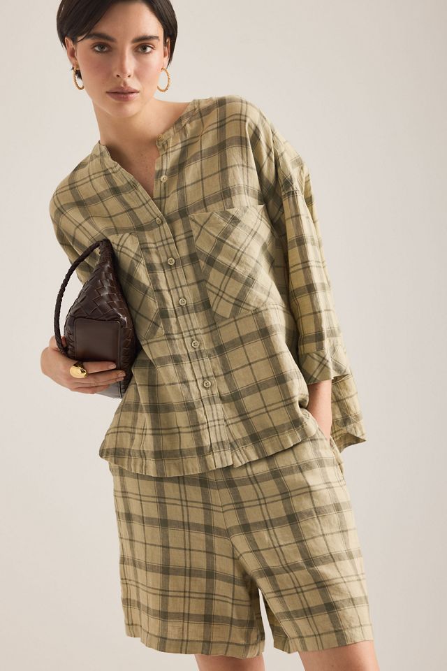 Barbour Orla Linen Shorts #2