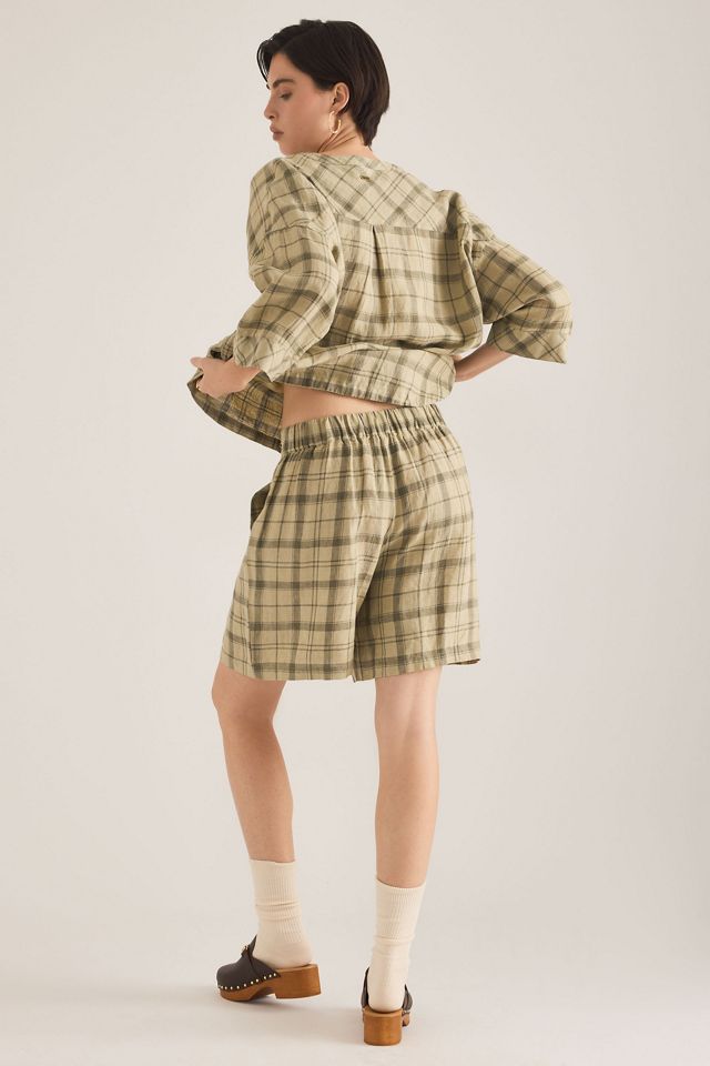 Barbour Orla Linen Shorts #1