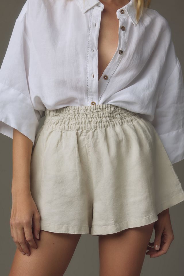 Somerset 100% European Linen Shorts #1