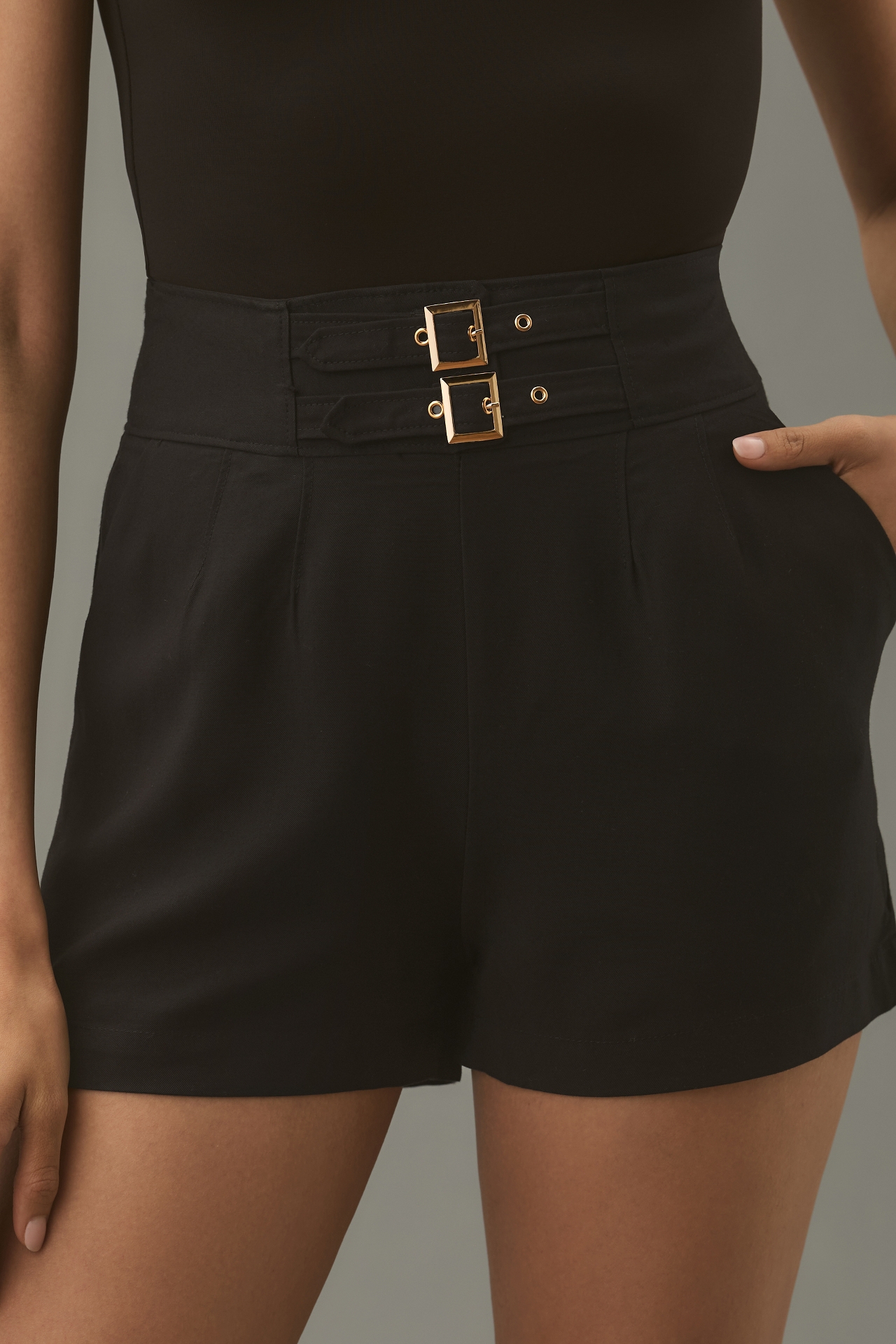 Bishop + Young Kimberly High-Waisted Shorts