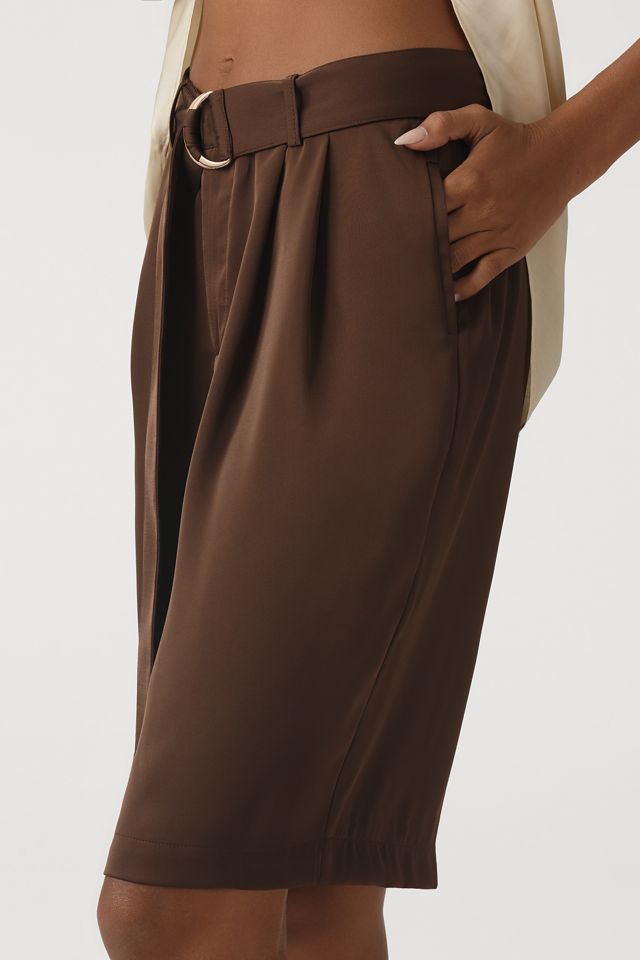 Bishop + Young Silky Pleated Bermuda Shorts #3