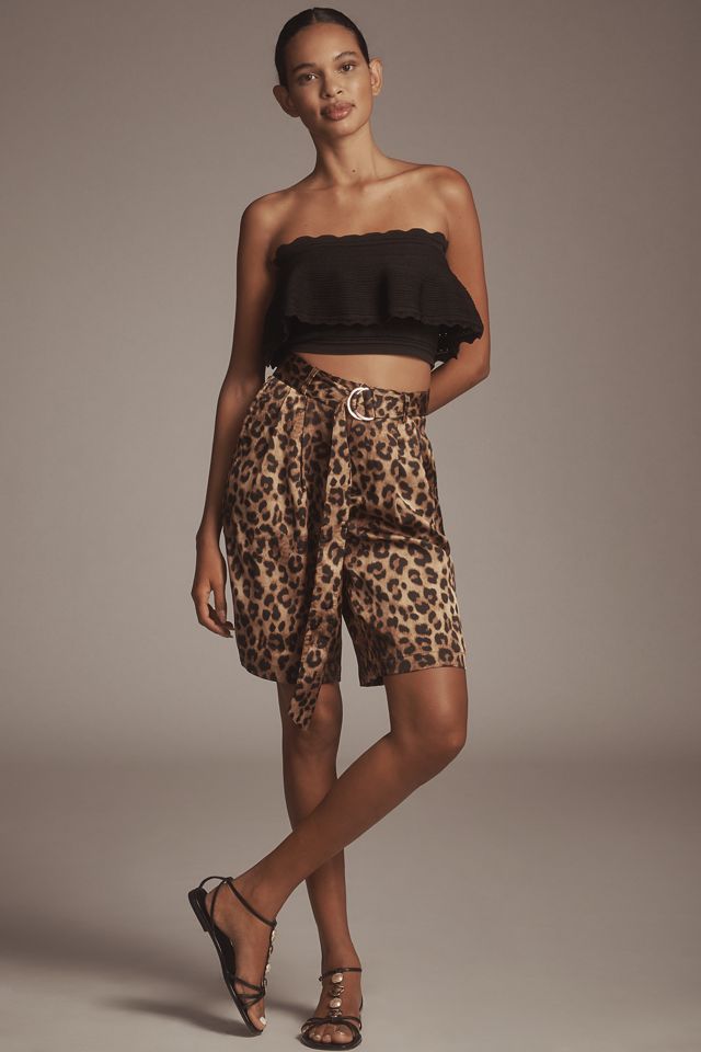 Bishop + Young Silky Belted Bermuda Shorts #3