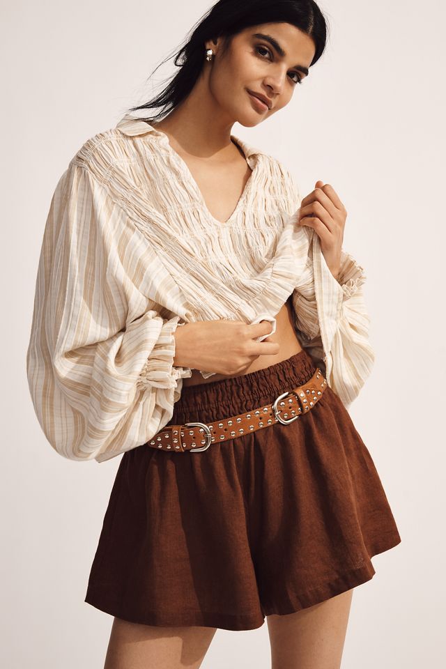 The Somerset Linen Shorts #3