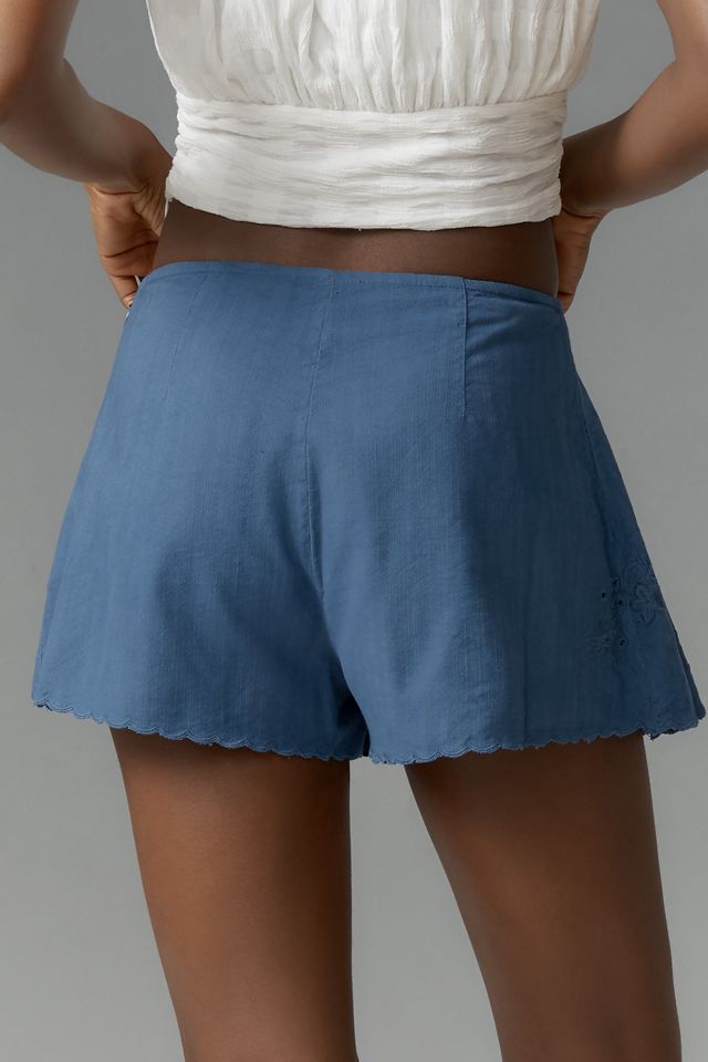 Falda Pantalón Plisada Asimétrica de Anthropologie #1