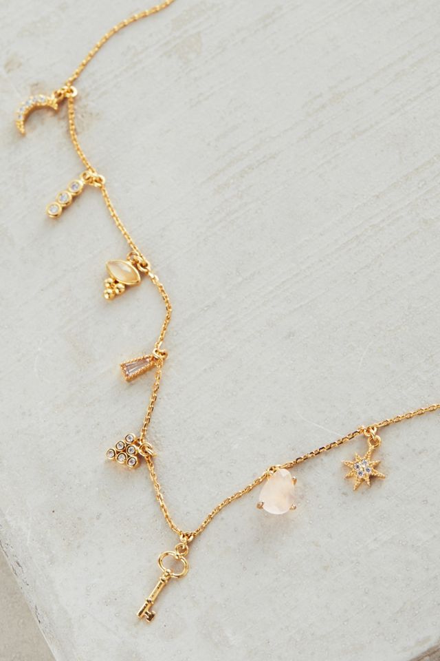 Key & Cosmos Layering Necklace #1