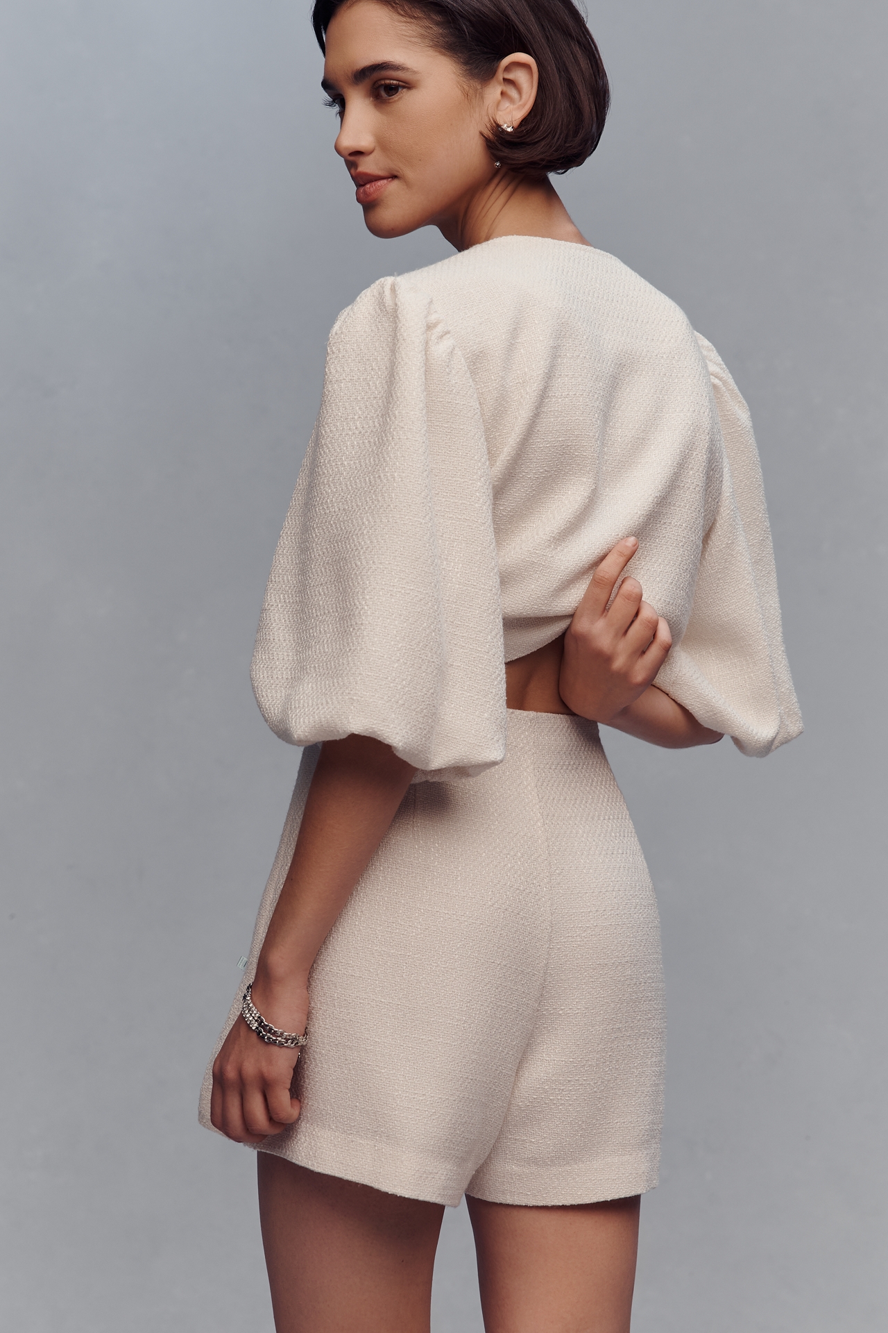 Dolan Left Coast Tweed Wrap Skort