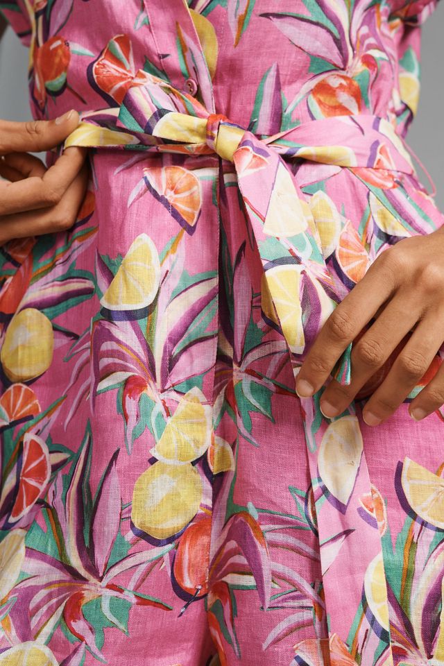 Scotch & Soda Printed Linen Romper #1