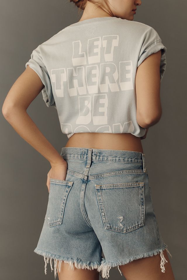 AGOLDE Parker Denim Long Shorts #4