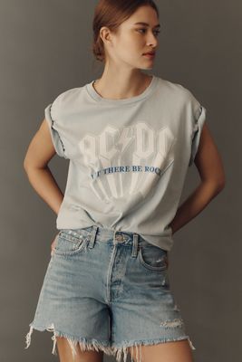 AGOLDE Parker Denim Long Shorts
