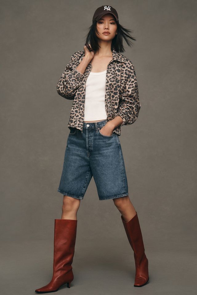 AGOLDE Risha Denim Shorts #3
