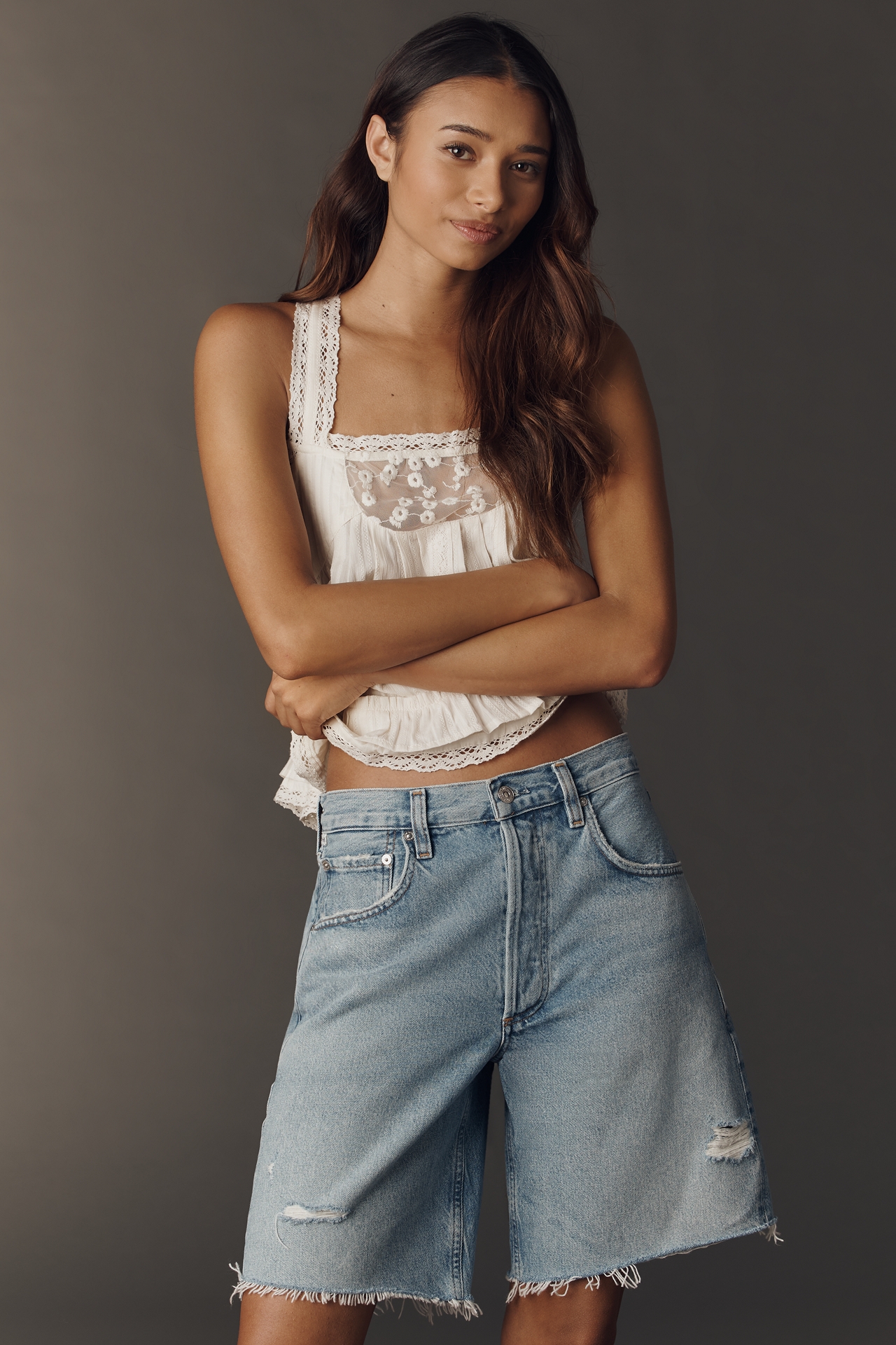 Citizens of Humanity Ayla Denim Shorts