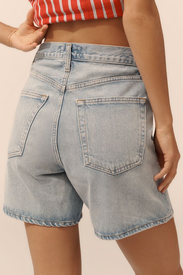 Anthropologie AGOLDE バギーVウエストデニムショートパンツ AGOLDE Baggy V-Waist Denim Shorts | Anthropologie