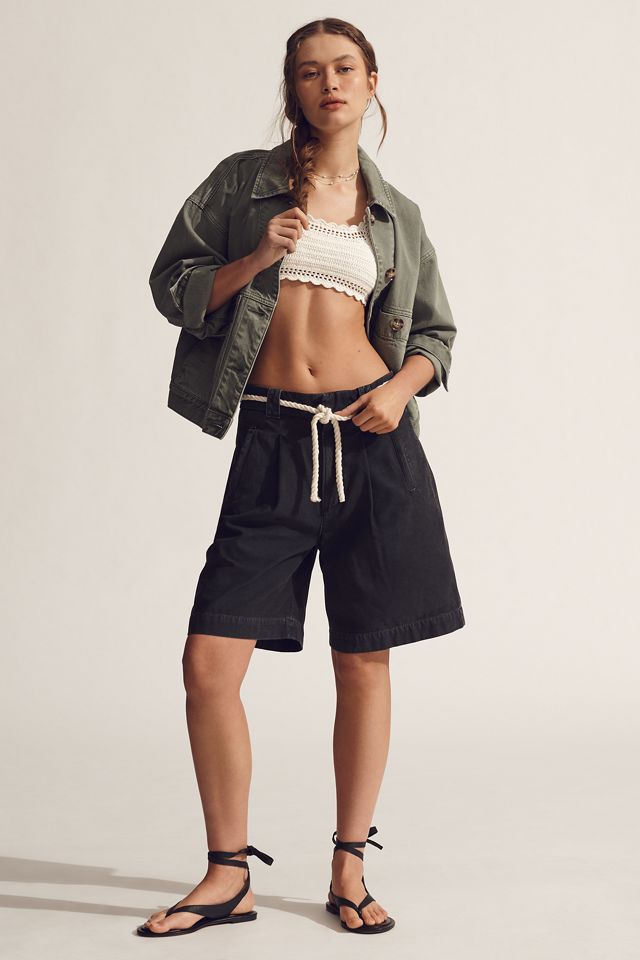 Citizens of Humanity Cara Pleated Bermuda Shorts #2