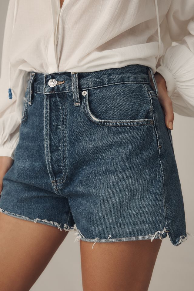 Citizens of Humanity Marlow Vintage Mid-Rise Denim Shorts #5