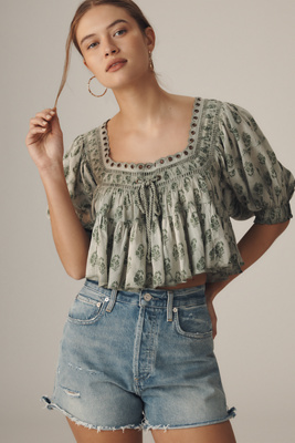 Marlow Vintage Mid-Rise Denim Shorts