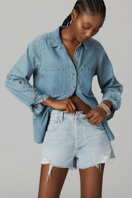 Citizens Of Humanity Loro High-rise Denim Shorts