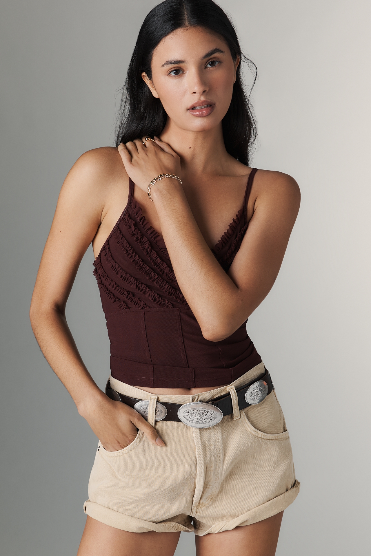 Citizens of Humanity Abita High-Rise Denim Shorts
