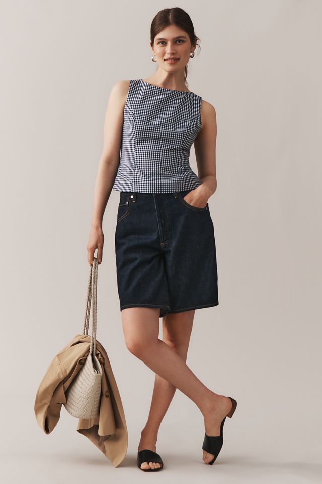 Citizens of Humanity Ayla Denim Shorts #4