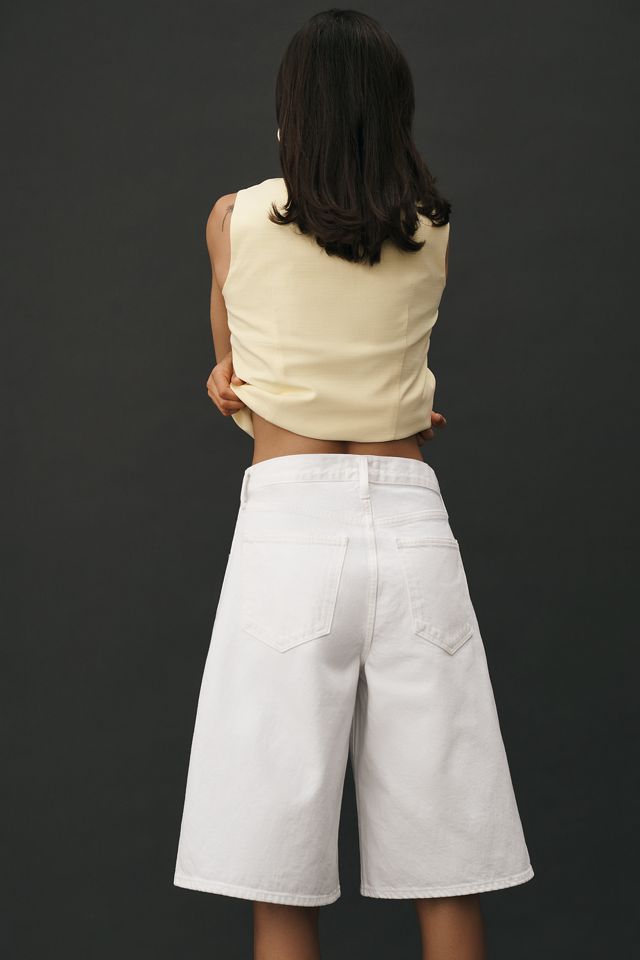ショートパンツ AGOLDE 'Baggy V-Short' bermuda shorts Baggy V-Short in Pure – AGOLDE