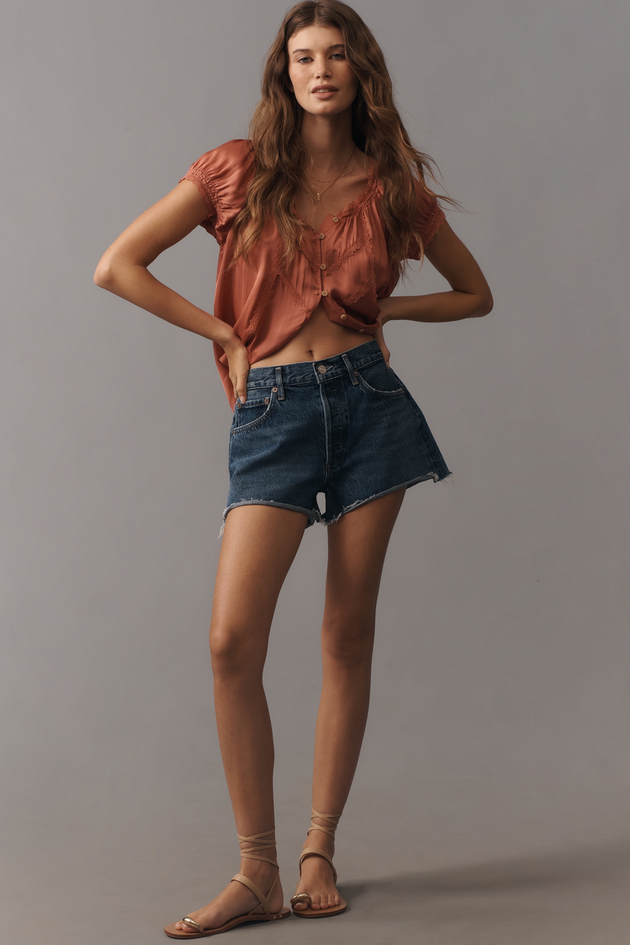 AGOLDE Parker Shorts