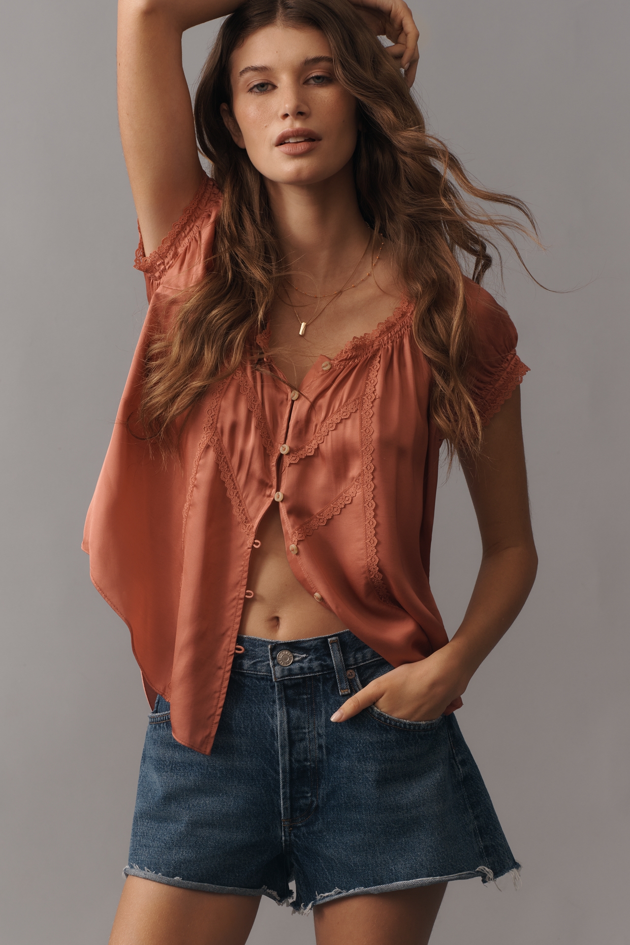 AGOLDE Parker Shorts