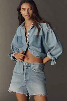 AGOLDE NYE Denim Shorts