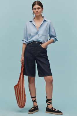 AGOLDE Nolan Denim Shorts