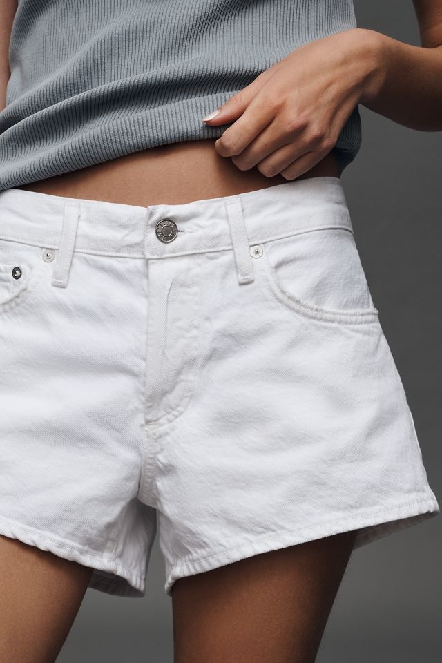 AGOLDE Parker Denim Low-Rise Shorts #2