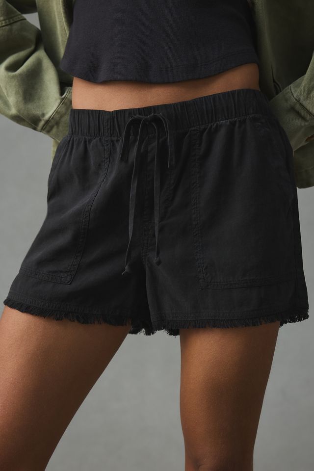 Bella Dahl Frayed Pocket Shorts #1