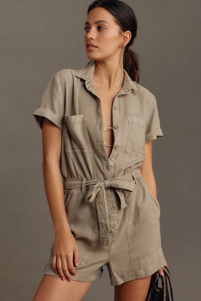 Cloth & Stone Utility Romper #1