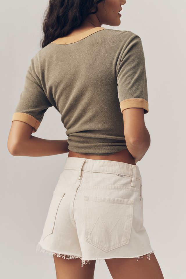 MOTHER The Dodger Fray High Rise Shorts #3