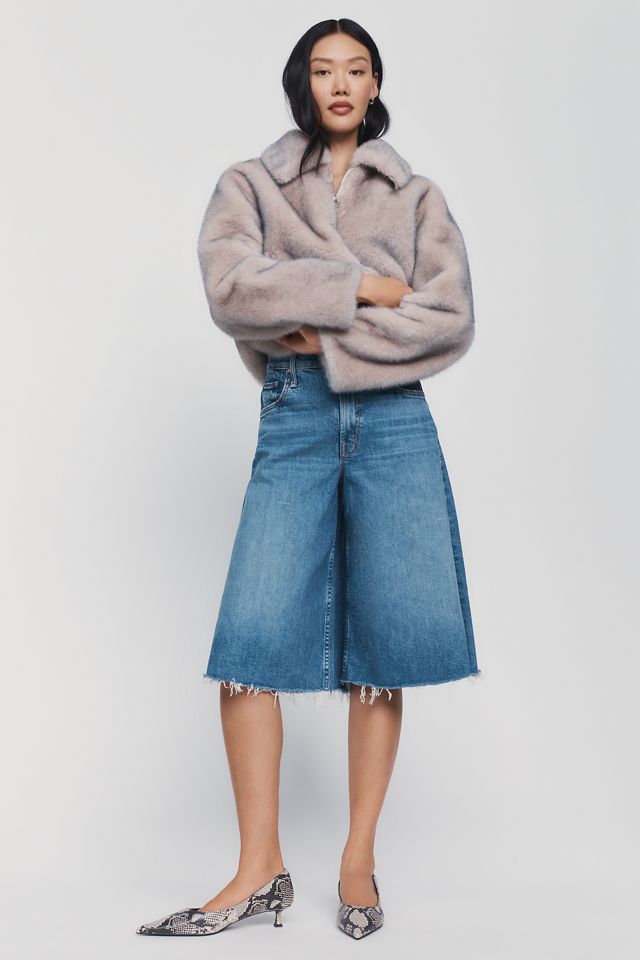 MOTHER The Whole Lot Denim Shorts #1