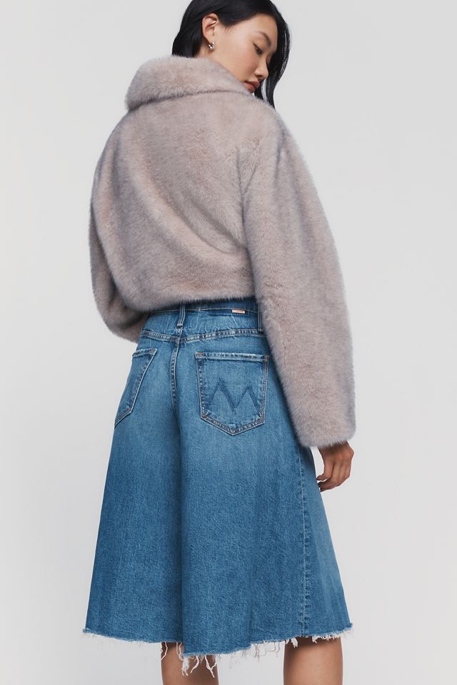 MOTHER The Whole Lot Denim Shorts #3