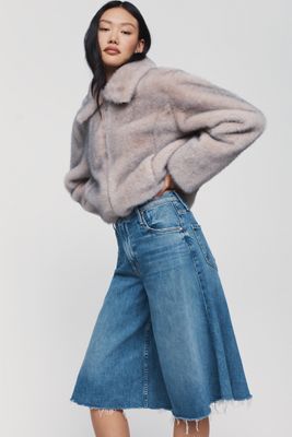 MOTHER The Whole Lot Denim Shorts
