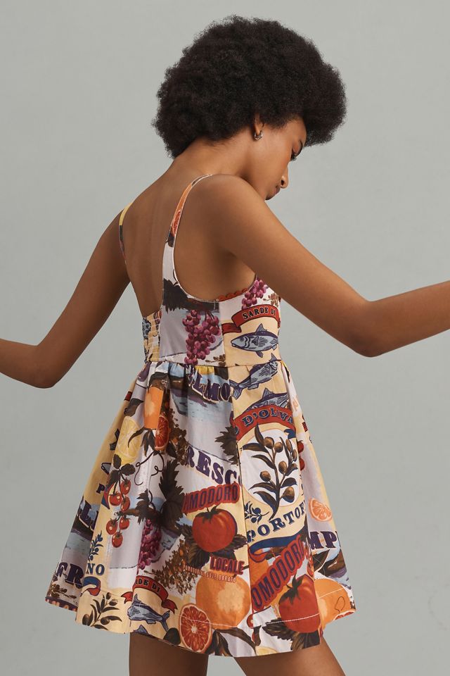 Maeve Layered Bustier Romper #3