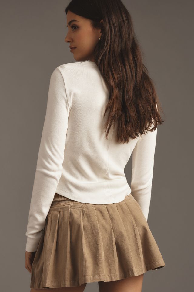 Pilcro Rib Mix Skort #1