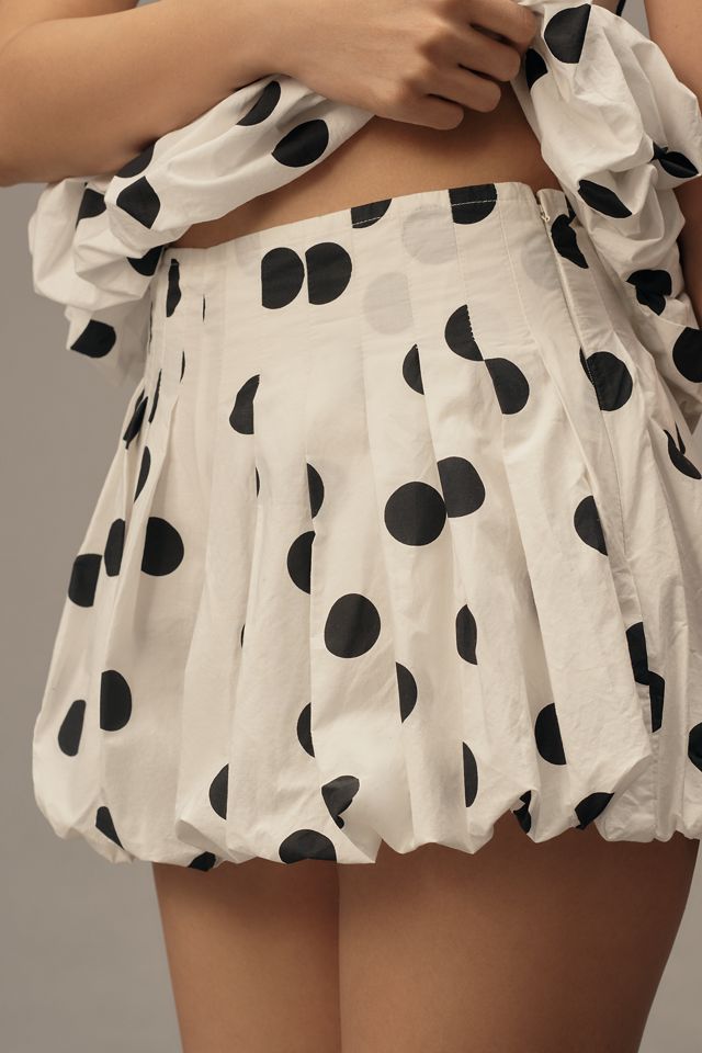 Maeve Polka Dot Bubble Shorts #2