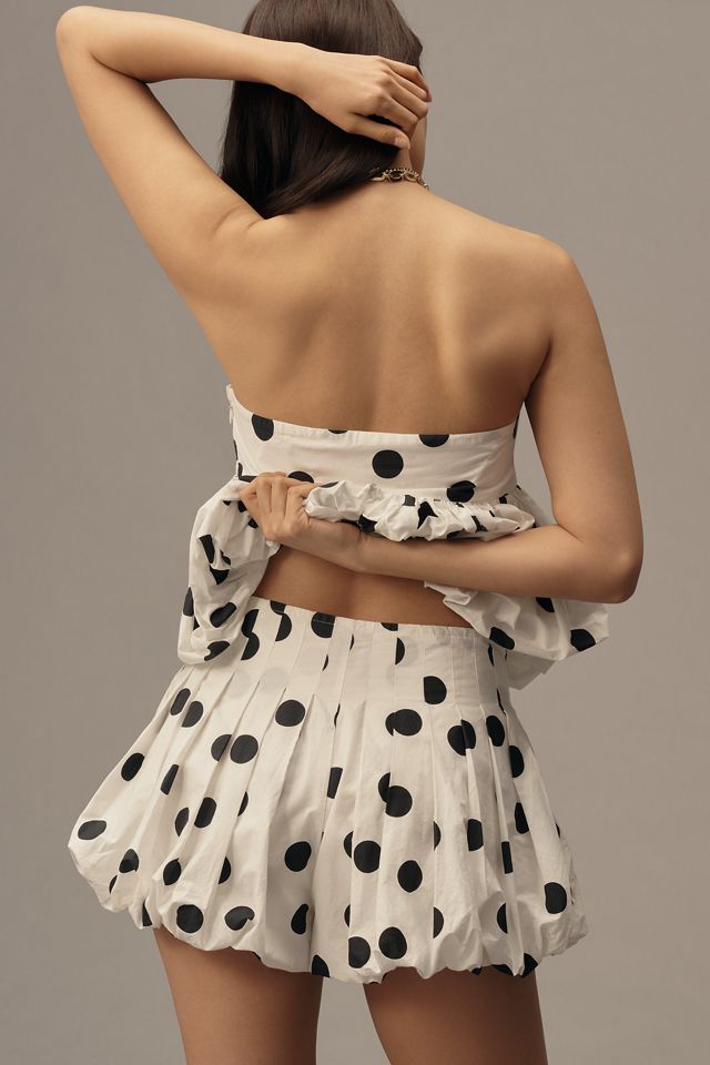 Maeve Polka Dot Bubble Shorts #3