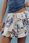 Maeve Printed Pleated Skort