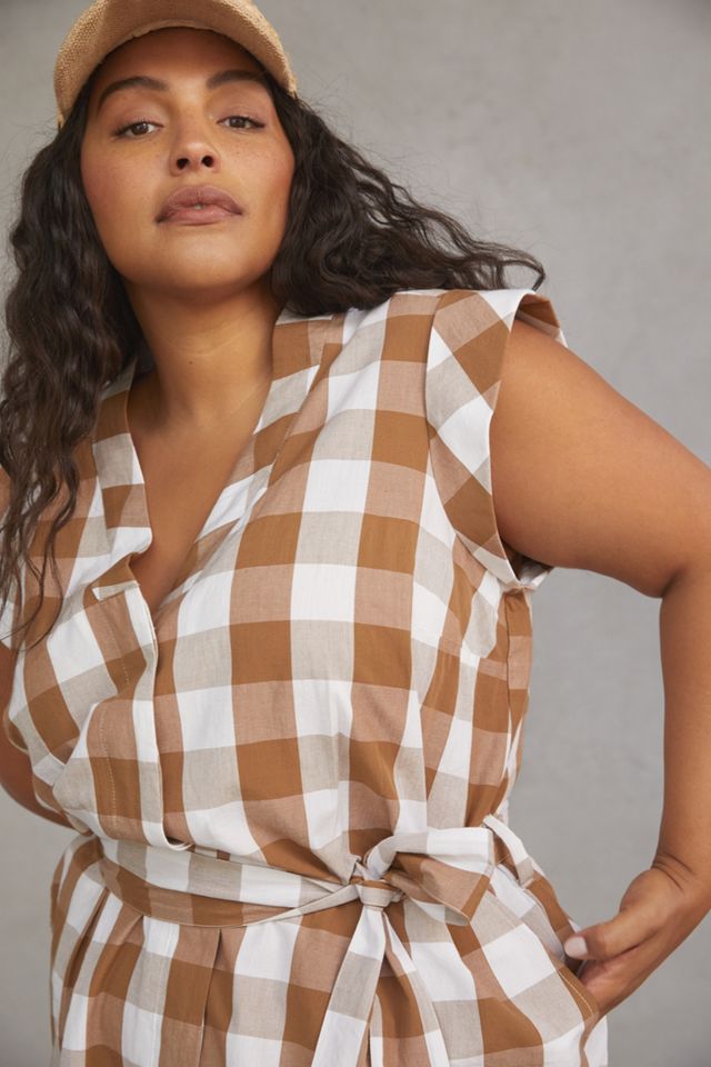 Combishort à motif vichy WHIT TWO   #6