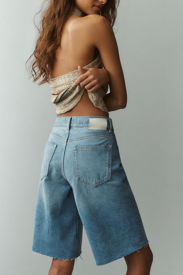 DL1961 Abby Relaxed Low-Rise Denim Shorts | Anthropologie