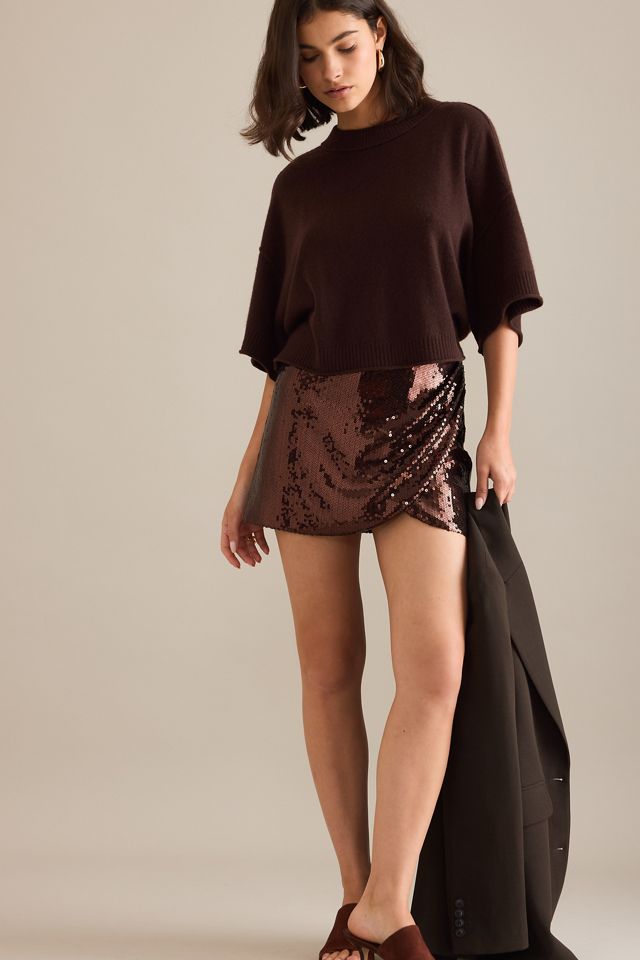 By Anthropologie Sequin Skort #2
