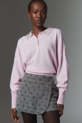 Maeve Menswear Wrap Skort
