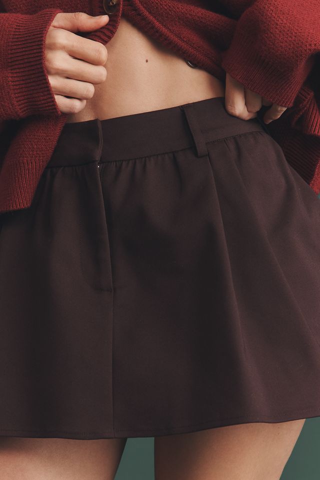 English Factory Mini Ruffle Skort #1