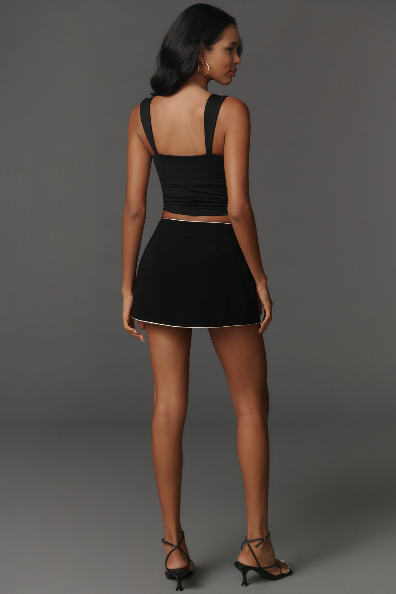 English Factory Contrast Pointed Shorts