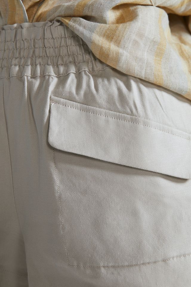 Maeve Linen A-Line Shorts #3