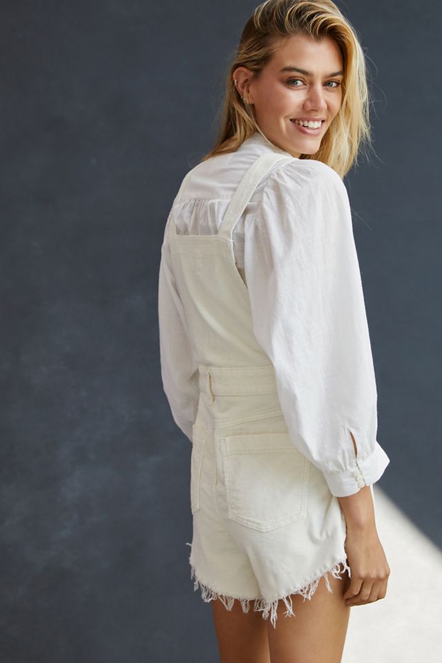 Pilcro Frayed Dungarees #1