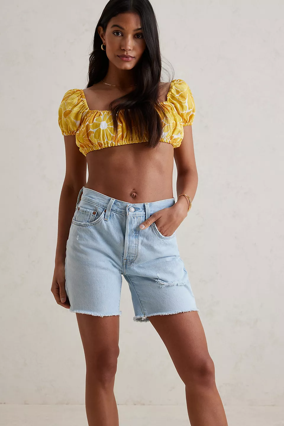anthropologie.com | Levi's High-Rise Loose Shorts